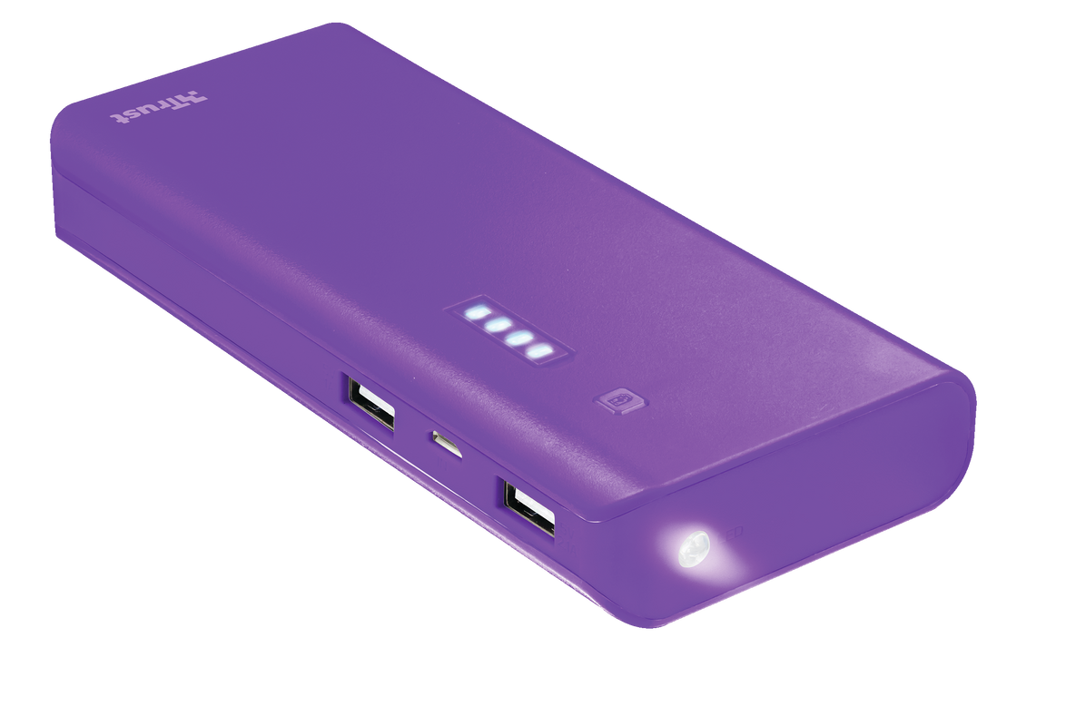 Primo Powerbank 10.000 mAh - purple-Visual