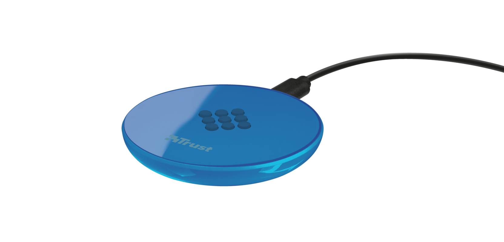 Primo Wireless Charger for smartphones - blue-Visual