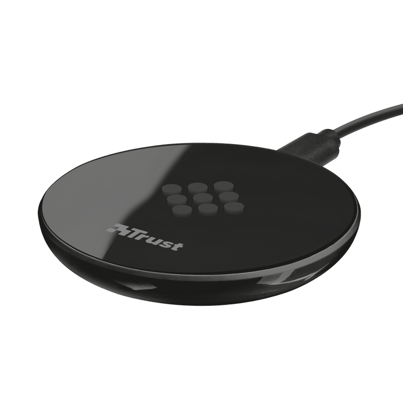Primo10 Fast Wireless Charger for smartphones - black-Visual