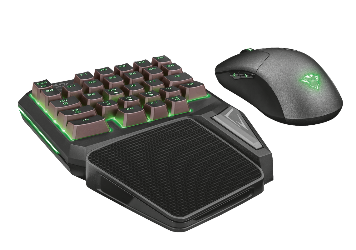 GXT 888 Assa One Handed Gaming Keyboard-Visual