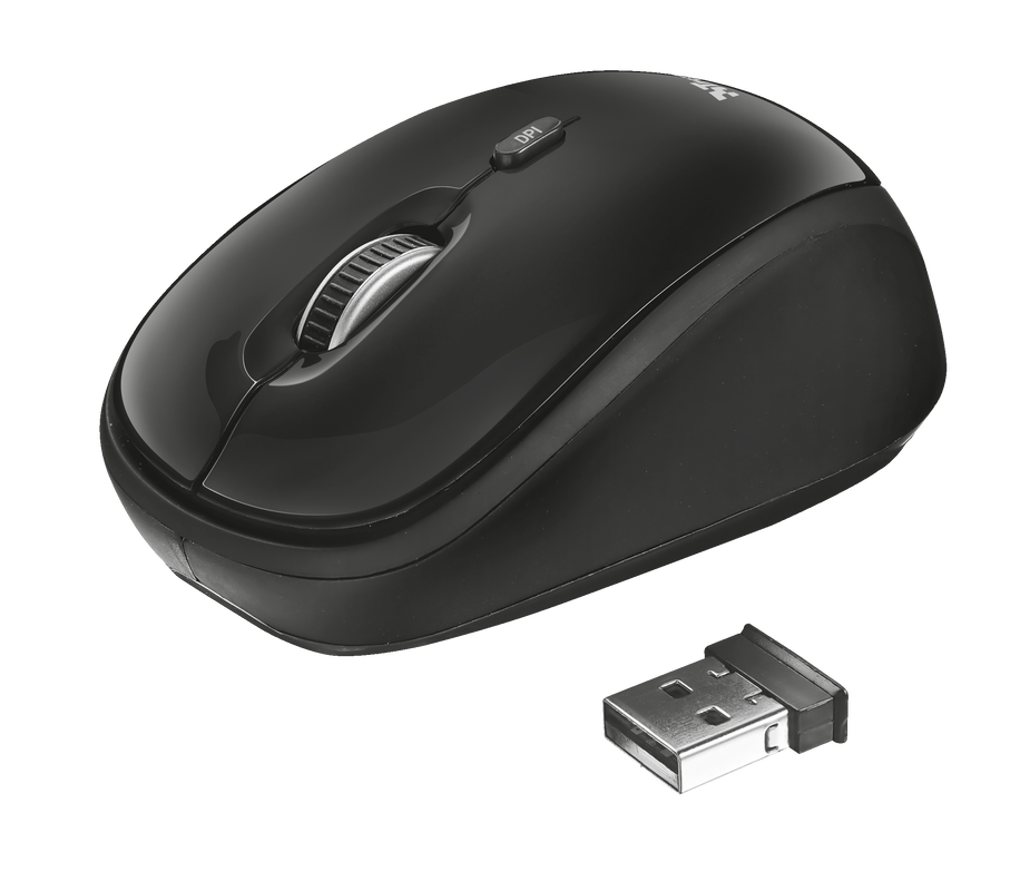 Rona Wireless Mouse - black-Visual