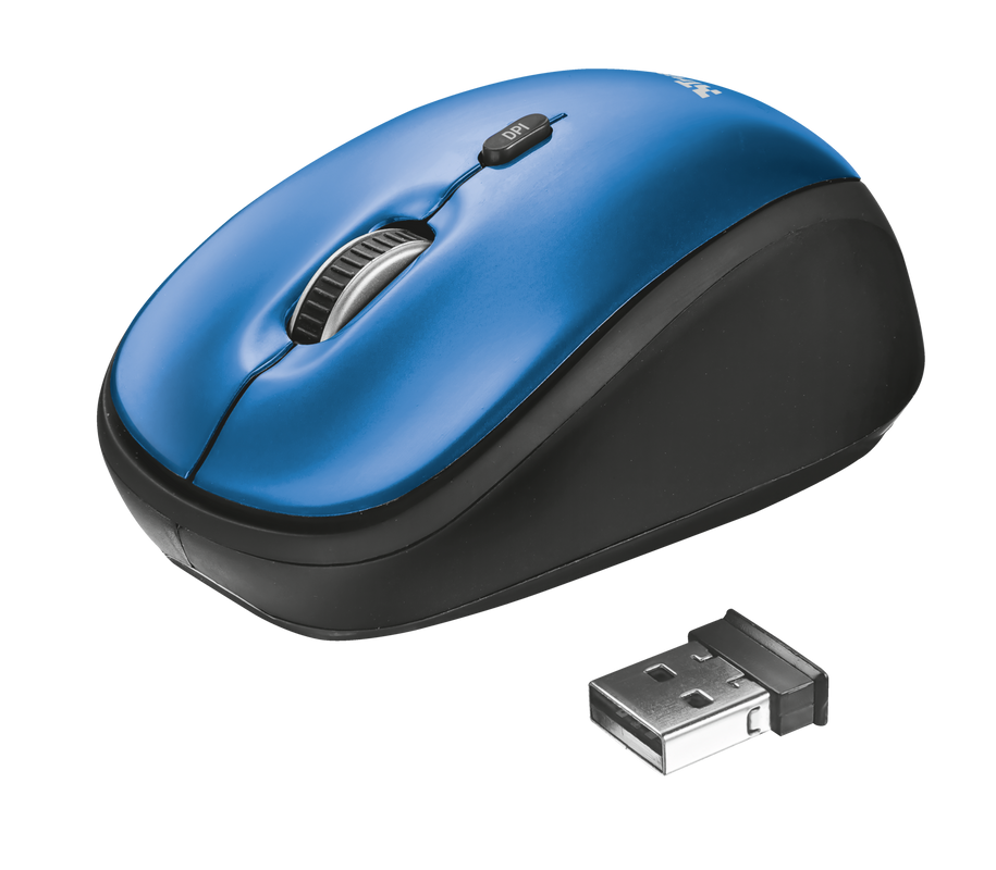 Rona Wireless Mouse - blue-Visual