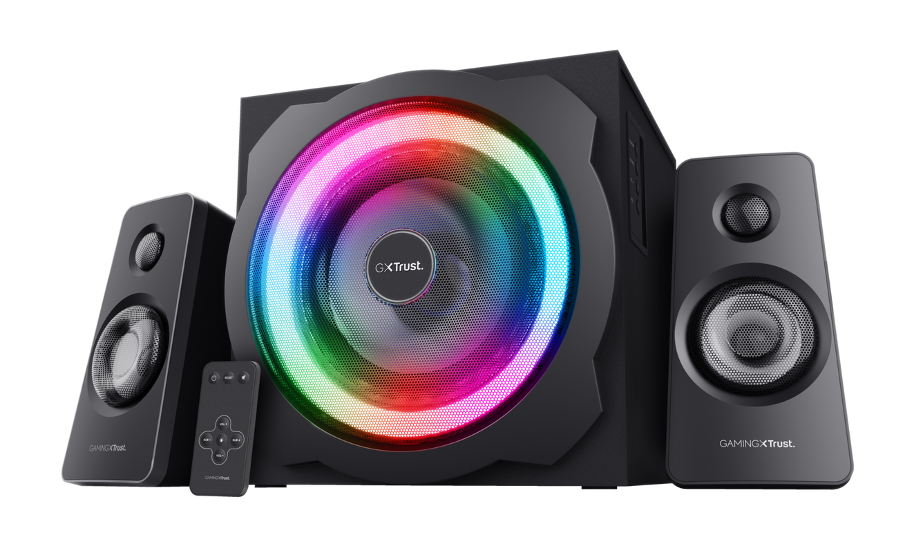 GXT 629 Tytan RGB Illuminated 2.1 Speaker Set-Visual