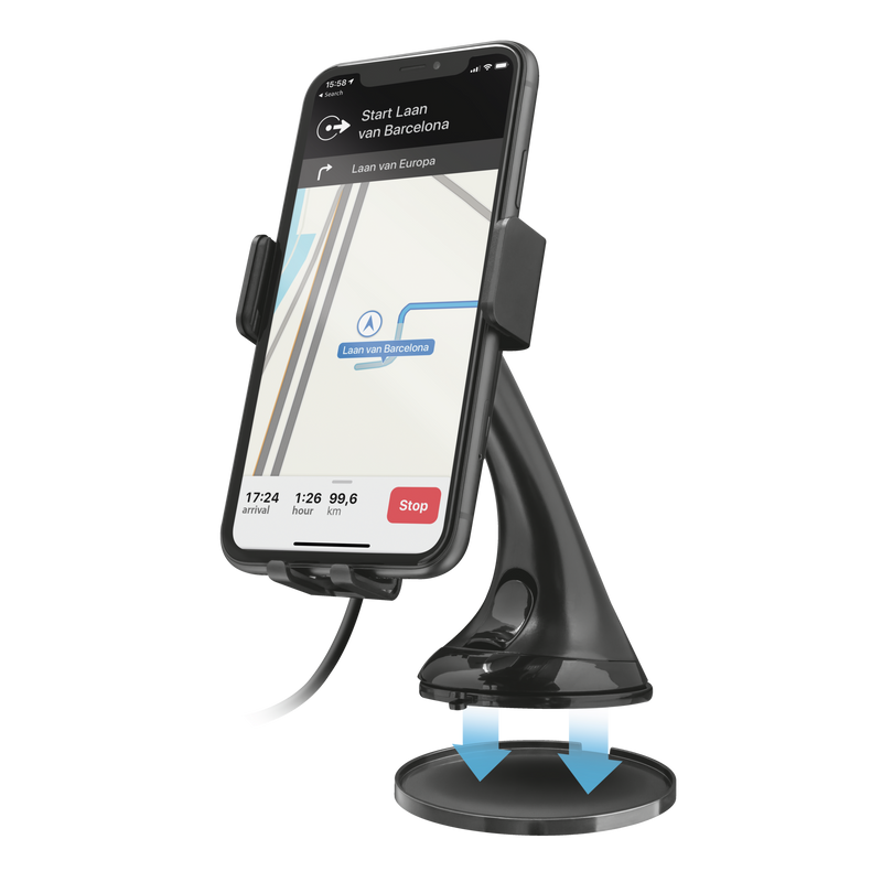 Juvo10 Wireless Fast-charging Car Phone Holder-Visual