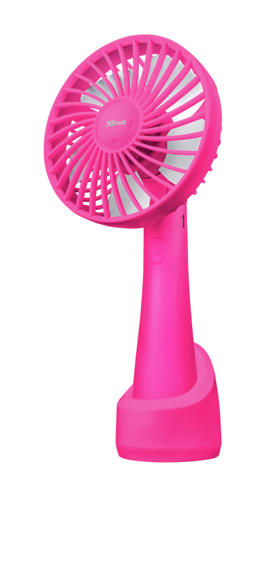 Ventu-Go Portable Cooling Fan – pink-Visual