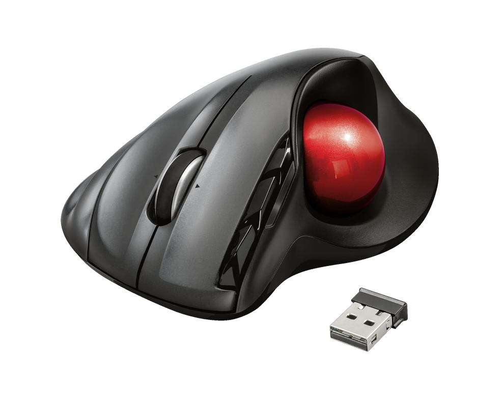 Sferia Wireless Trackball Mouse-Visual