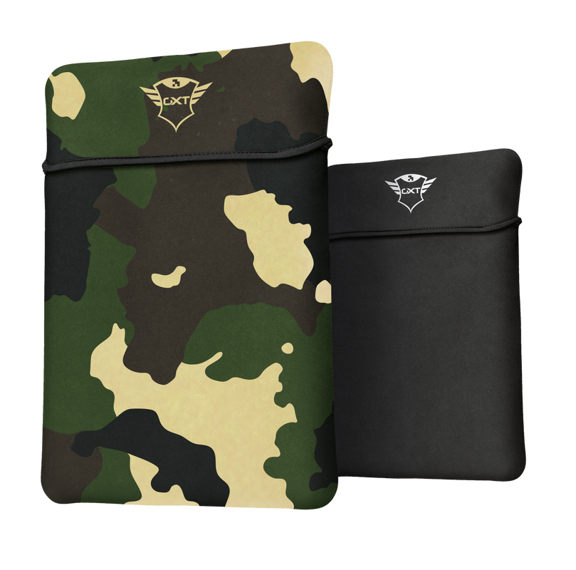 GXT 1242C Lido Sleeve for 15.6” Laptops - jungle camo-Visual