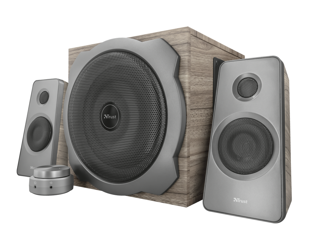 Tytan 2.1 Speaker Set - wood-Visual