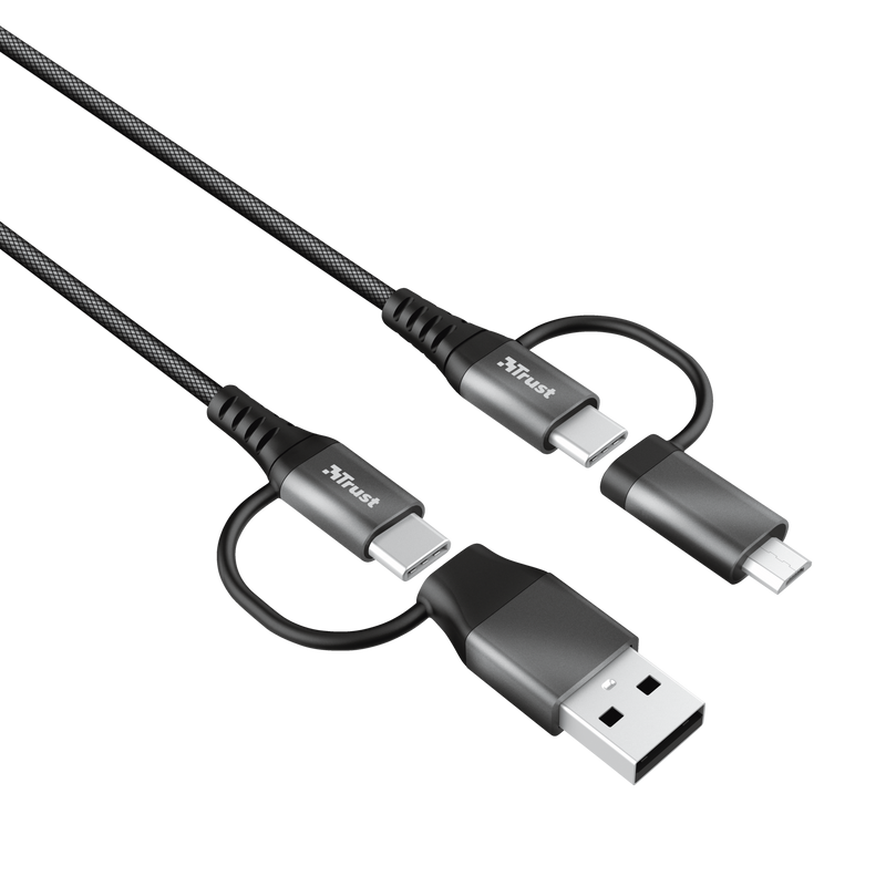 Keyla Extra-Strong 4-In-1 USB Cable 1m-Visual