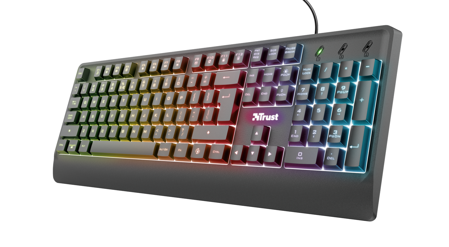 Ziva Gaming Rainbow LED Keyboard-Visual
