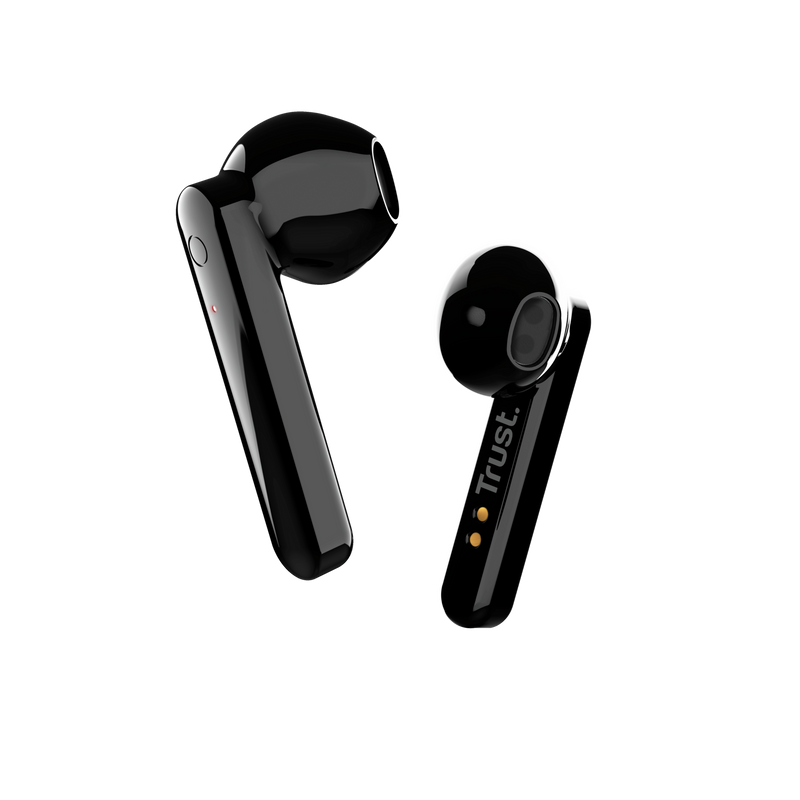 Primo Touch Bluetooth Wireless Earphones - black-Visual