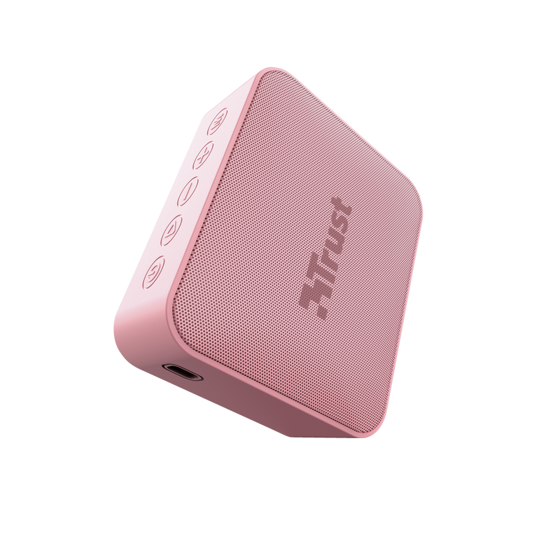 Zowy Compact Bluetooth Wireless Speaker - pink-Visual