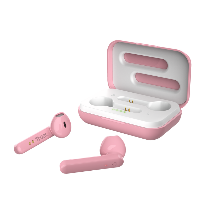 Primo Touch Bluetooth Wireless Earphones - pink-Visual