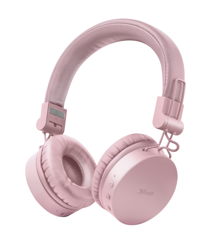 Tones Bluetooth Wireless Headphones - pink-Visual