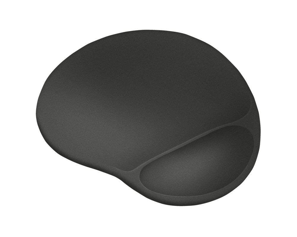 GXT 761 BigFoot XL Gel Mouse Pad - black-Visual