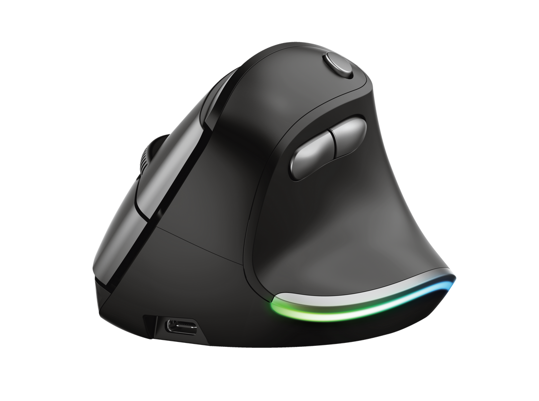 Bayo Ergonomic Rechargeable Wireless Mouse-Visual