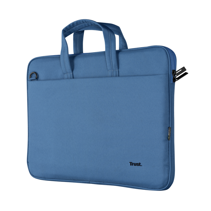 Bologna Slim Laptop Bag 16 inch Eco - blue-Visual