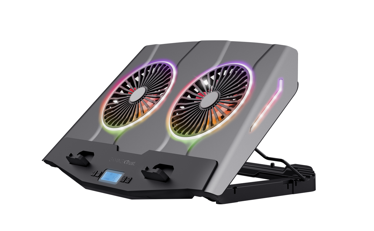 GXT 1127 Yoozy Multicolour-illuminated Laptop Cooling Stand-Visual