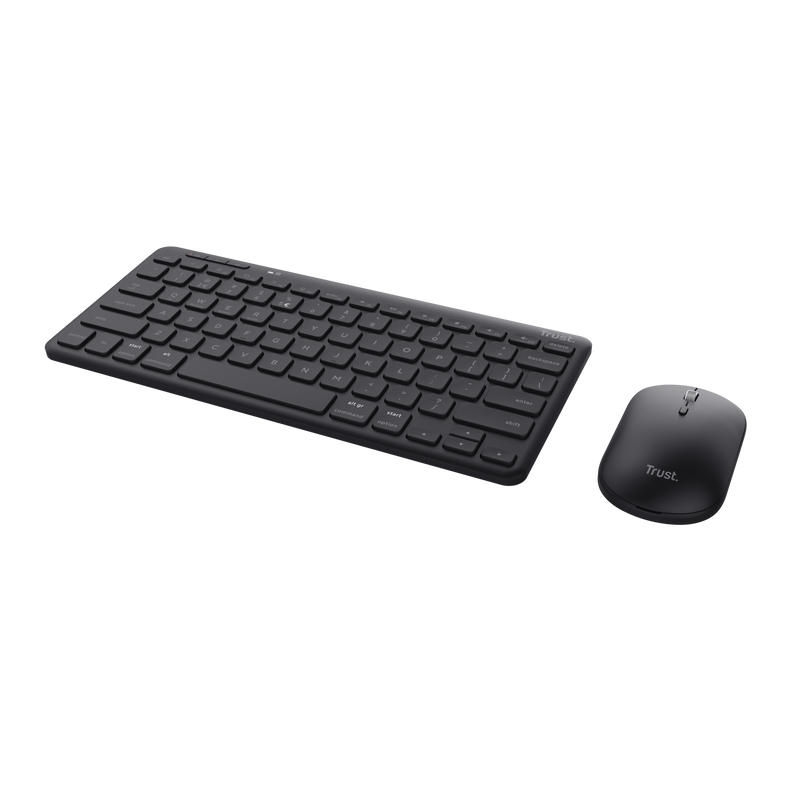 Lyra Wireless Keyboard & Mouse Set - black-Visual