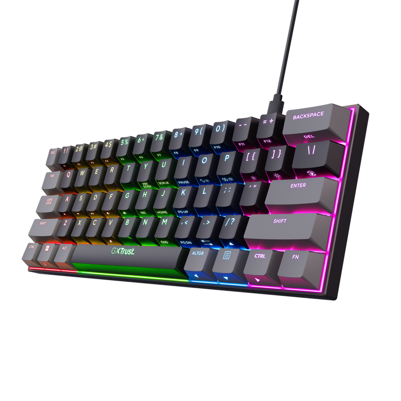 GXT 867 Acira 60 Mini Gaming Keyboard-Visual