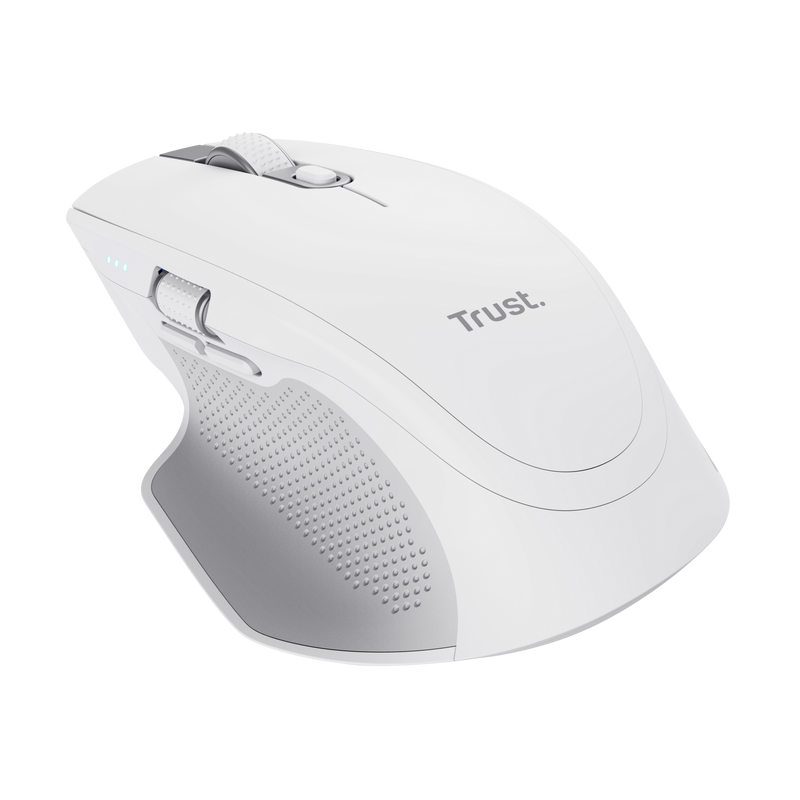 Ozaa+ Multi-Device Wireless Mouse - White-Visual