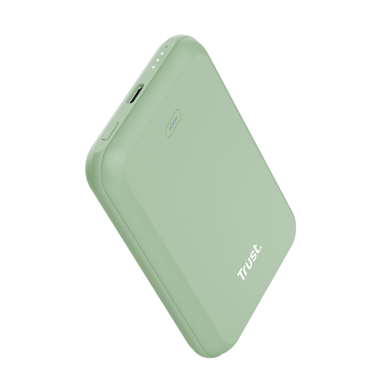 Magno Magnetic Wireless 5.000mAh Powerbank - green-Visual