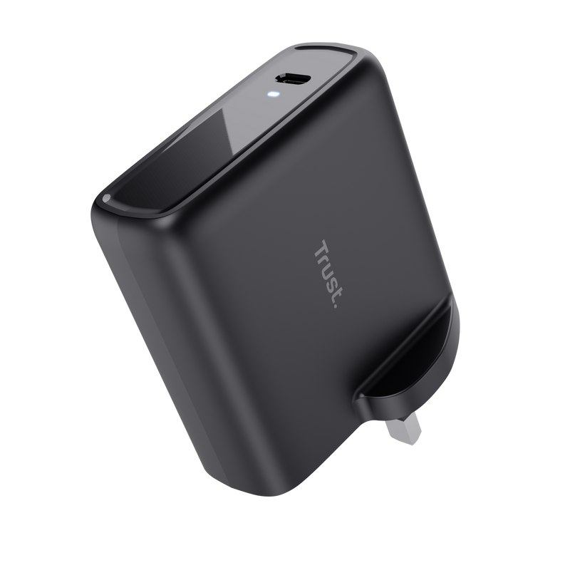 Maxo 100W USB-C Charger - Black UK-Visual