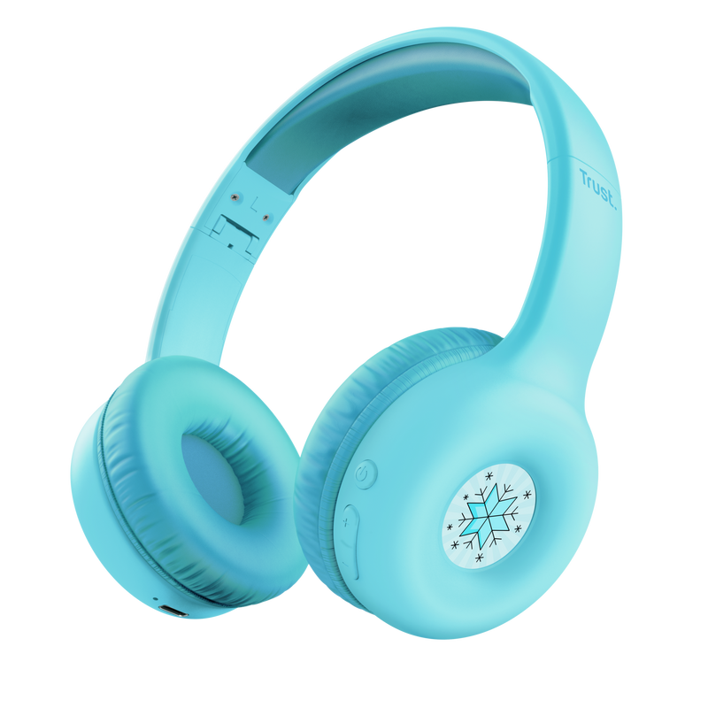 Nouna Wireless Kids Headphones  -  Blue-Visual