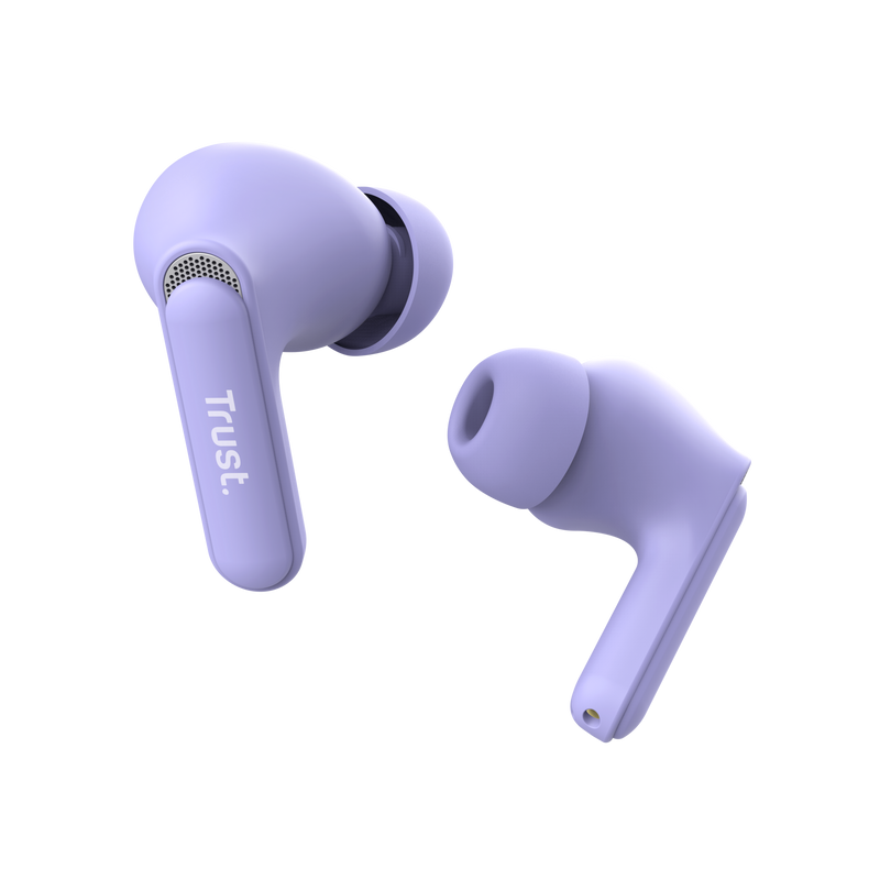 Yavi Bluetooth ENC Earbuds - Purple-Visual