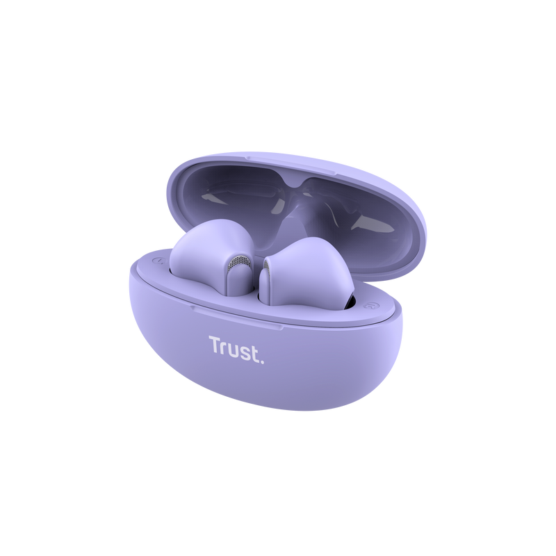 Yavi Bluetooth ENC Earphones - Purple-Visual