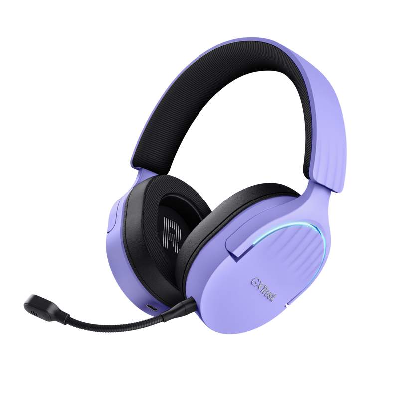 GXT 491P Fayzo Wireless Gaming Headset - Purple-Visual