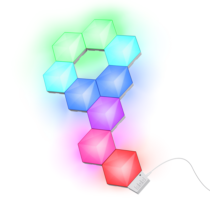 GXT 902 VYBZ RGB hexagon Light panels-Visual