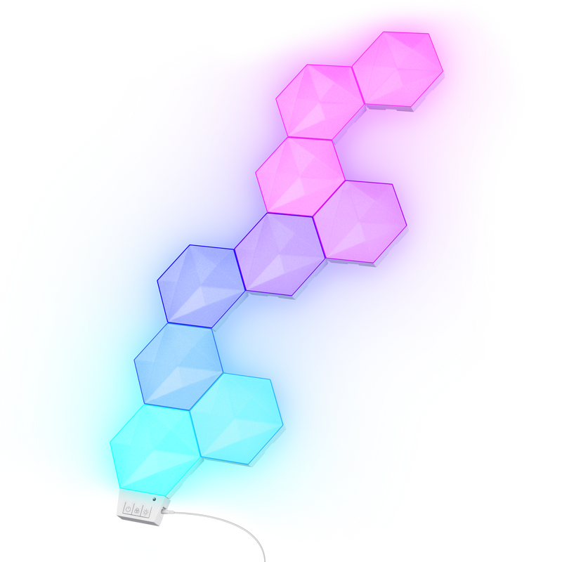 GXT 902 VYBZ RGB hexagon Light panels-Visual