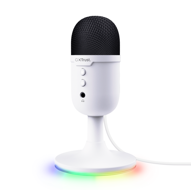 GXT 236W Yami USB Gaming microphone - White-Visual