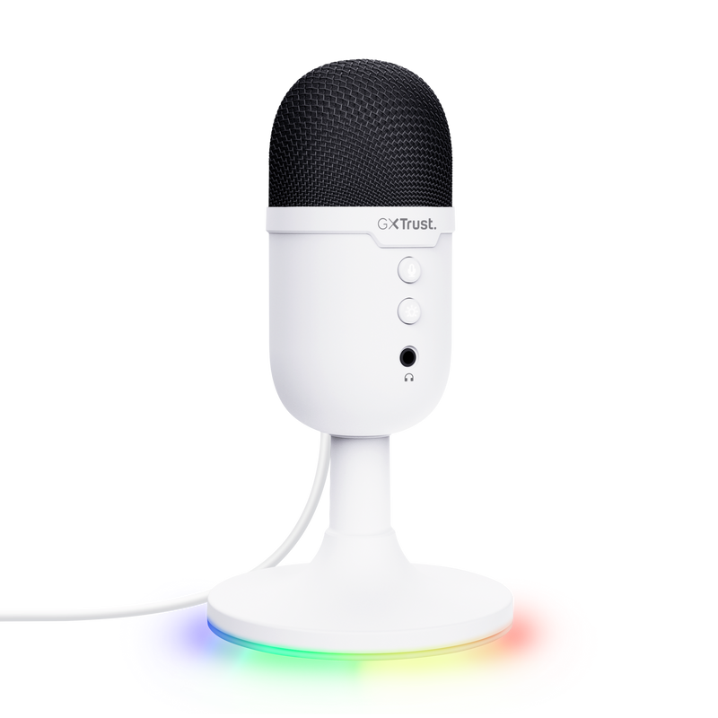 GXT 236W Yami USB Gaming microphone - White-Visual