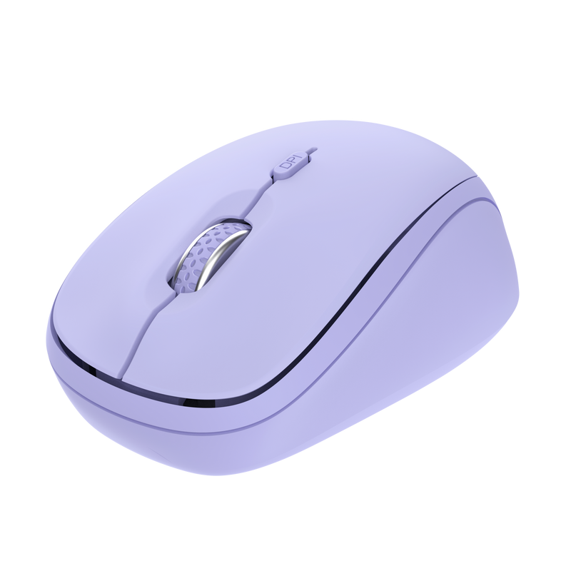 Yvi+ Multi Device Wireless Mouse Purple-Visual