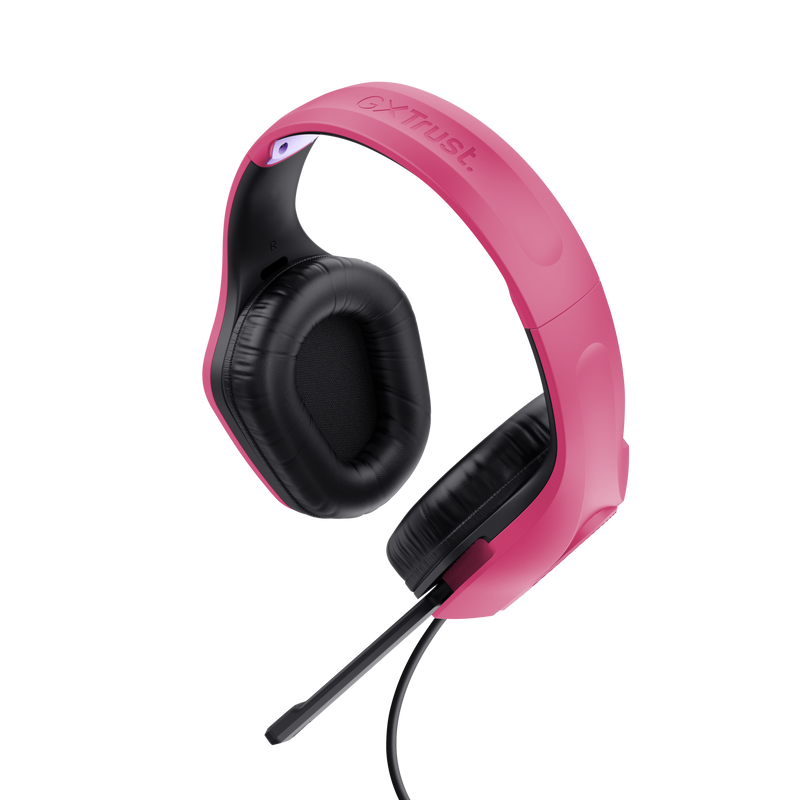 GXT 418P Rayne Lightweight Gaming Headset - Pink-Visual