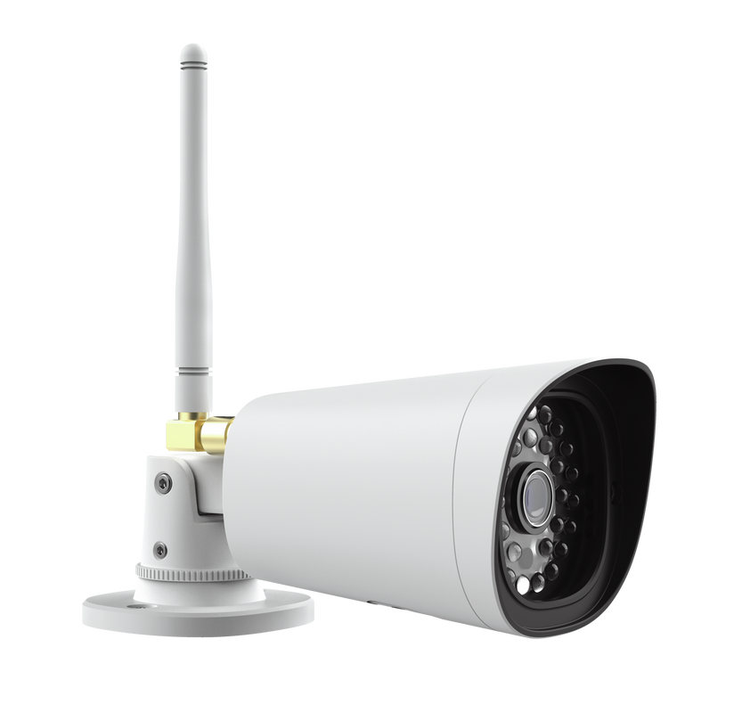Outdoor WiFi IP-Cam IPCAM-3500 - white-Visual