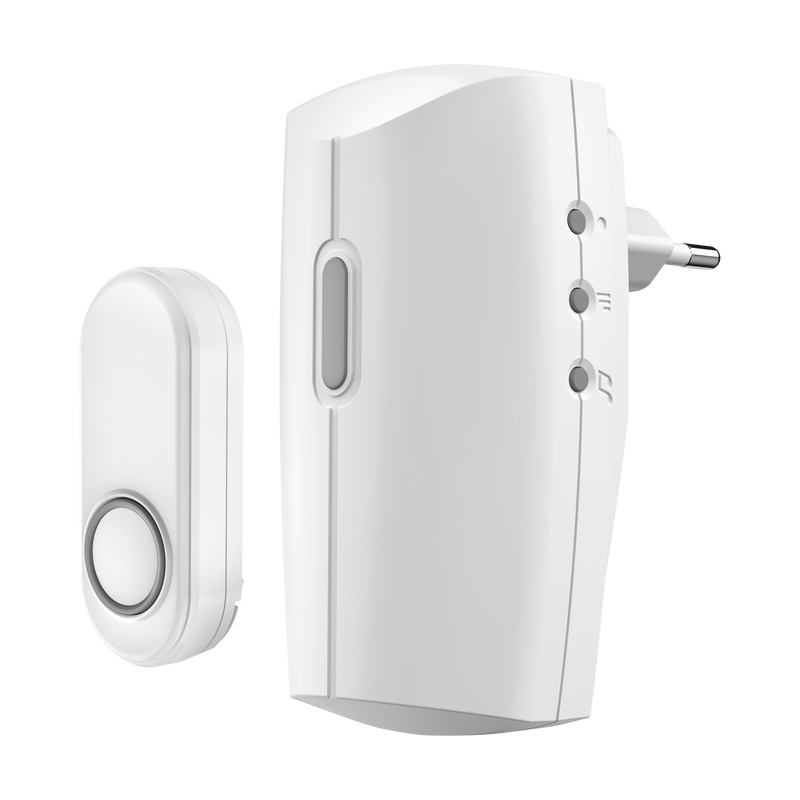 Wireless Doorbell with plugin chime ACDB-8000AC-Visual