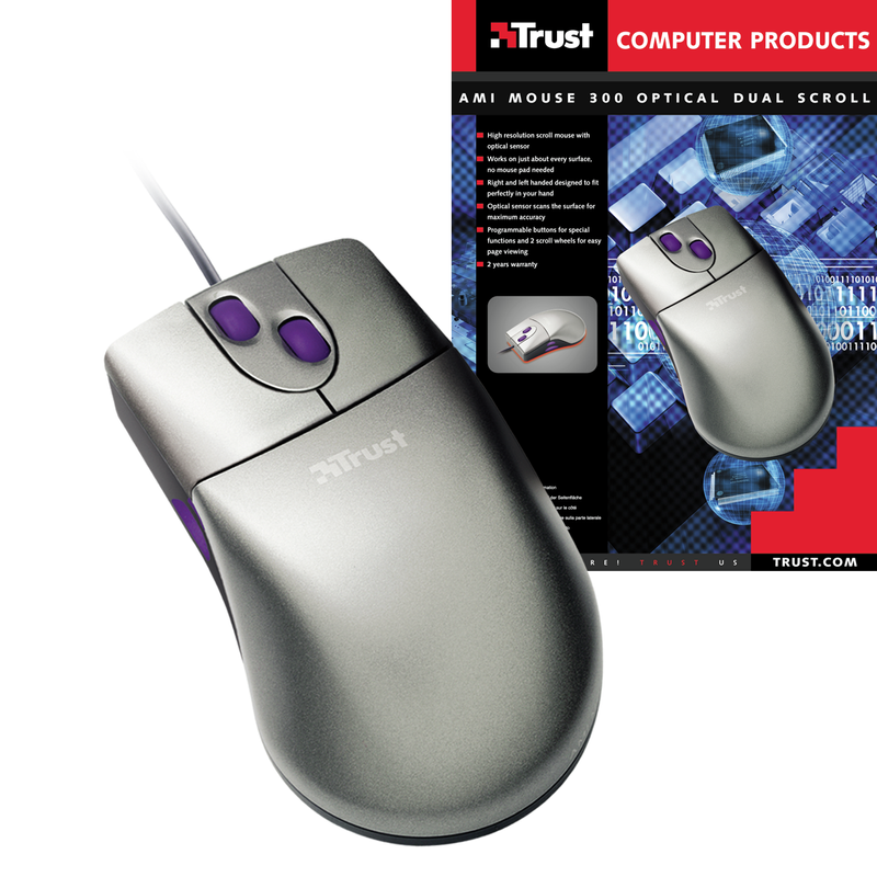 Ami Mouse 300 Optical Dual Scroll-VisualPackage