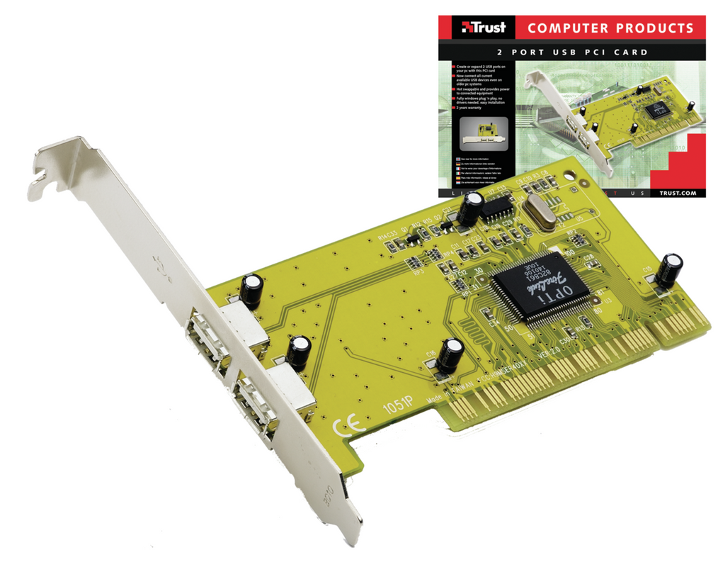 2 Port USB PCI Card-VisualPackage