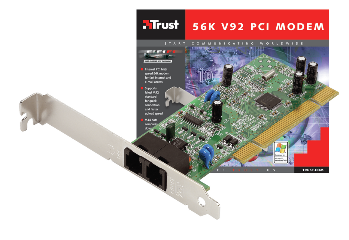 56k V92 PCI Modem-VisualPackage