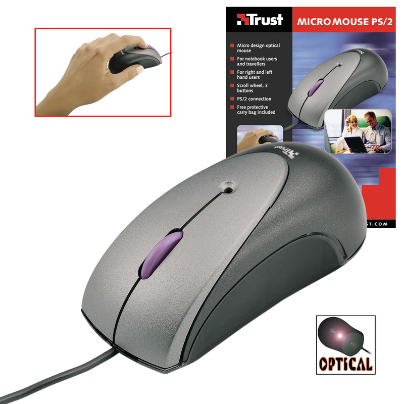 Optical Micro Mouse PS/2-VisualPackage