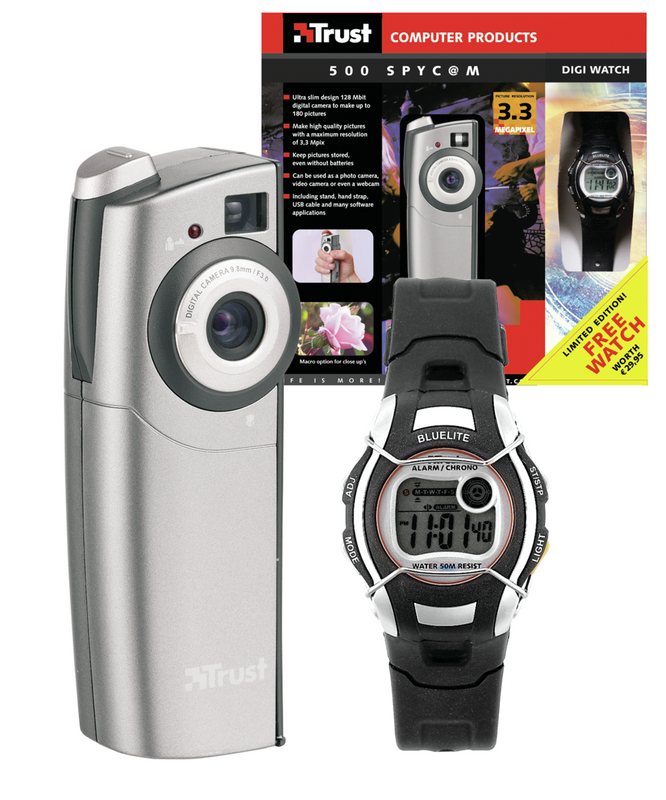 Mobile Webcam SpyCam 500 including free watch-VisualPackage