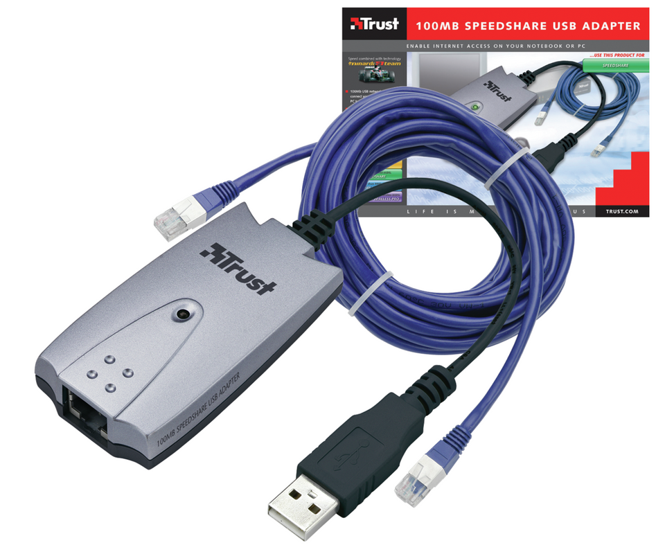 100MB SpeedShare USB Adapter-VisualPackage