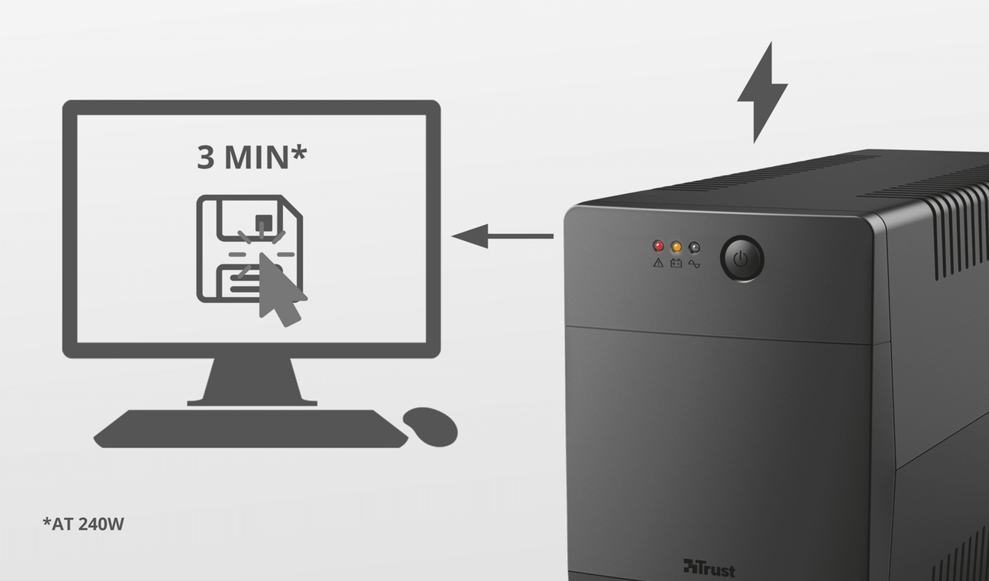 Product Highlight image Un arrêt sécurisé