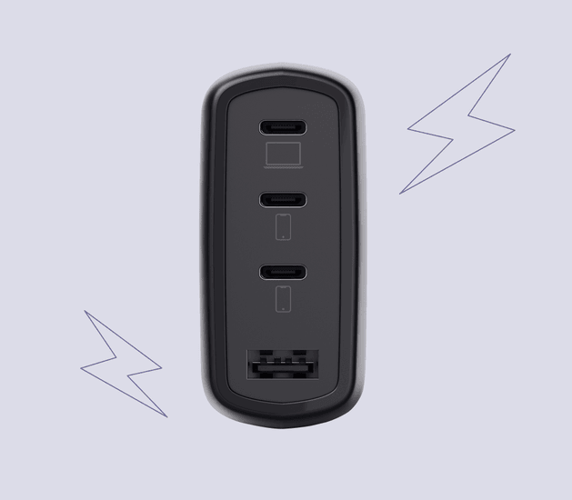 Product Highlight image Charge more, worry less