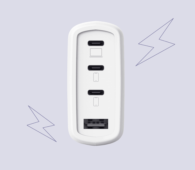 Product Highlight image Charge more, worry less