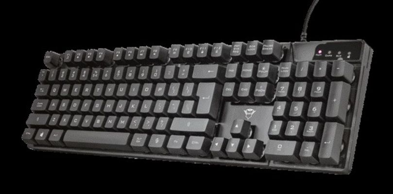 Illuminated Gaming GXT Azor Keyboard - Trust.com 835