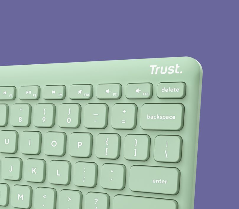 Trust.com - Funktastatur & Funkmaus für mehrere Geräte